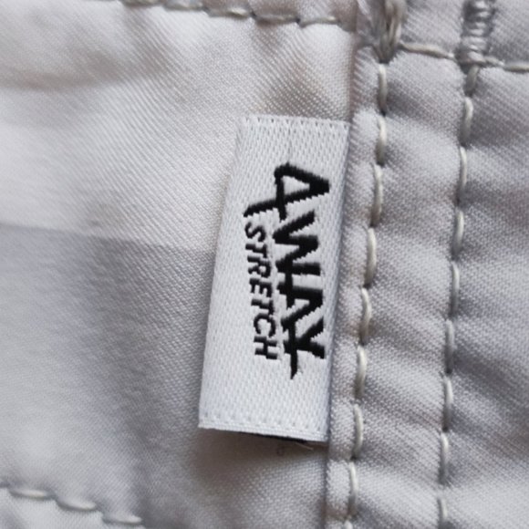 Billabong platinum X stretch surfer board short white and green men's size 34 - Picture 11 of 12